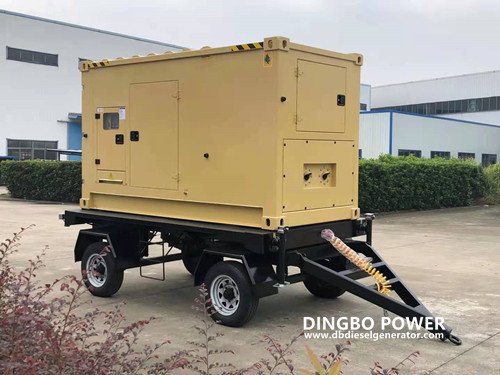 125KVA Silent Power Generator with Trailer (6BTA5.9-G2)