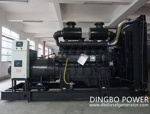 Successfully Signed A 460kw Shangchai Diesel Generator Set