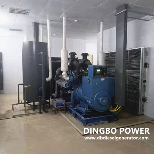 Genset in machine room