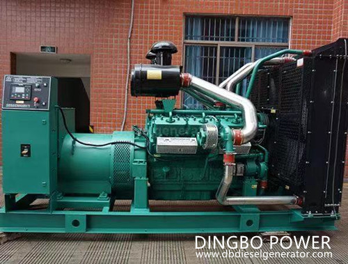 A Shangchai Diesel Generator Set is Signed As The Standby Power Supply