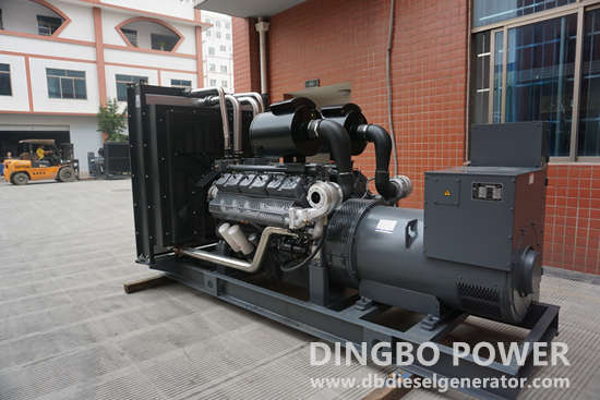 1250kva Shanghai Dongfeng Diesel Generator Used as Backup Power-3 Sets