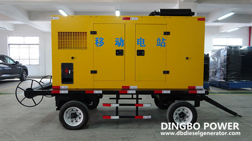 Introduction of Full New Yuchai 120KW Trailer Diesel Generator