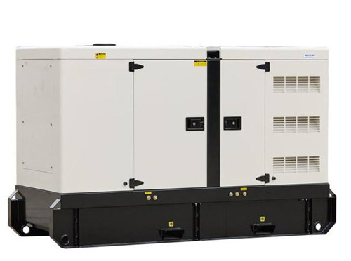 Silent diesel generator