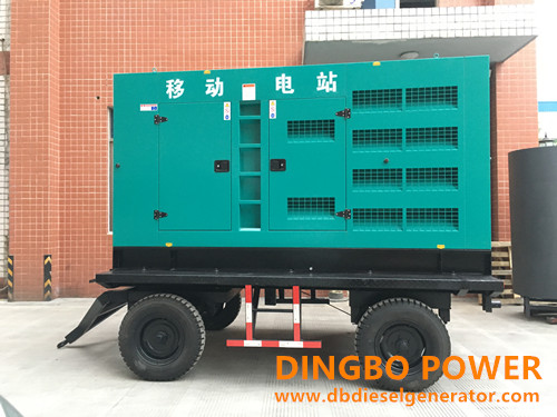 Trailer Silent Diesel Generator Set