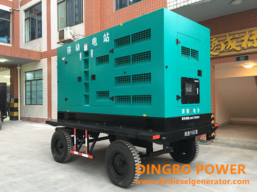 Trailer Silent Diesel Generator Set