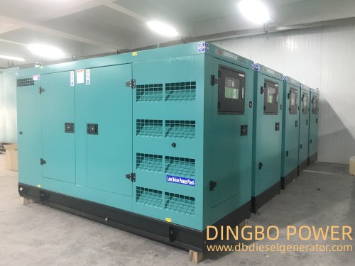 Dingbo Power Exported 10 Sets of Containerized Diesel Generator Set