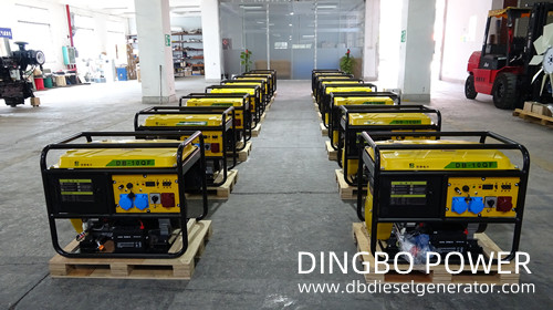 Dingbo Power Successfully Sold 17 Sets of 10kW Gasoline Generators