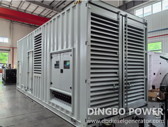 1280kW Silent Containerized Generator Set Exported to Kazakhstan 1280kW Silent Containerized Generator Set Exported to Kazakhstan