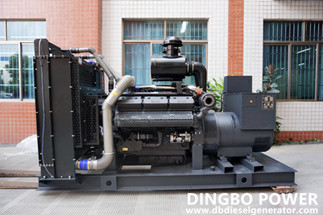 The Diesel Generator Maintains  Air Pressure Needed For The Machine