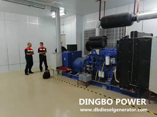 Diesel generator room