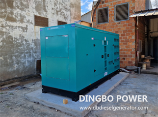 Dingbo Power Exported Two Sets of 320KW Cummins Silent Gensets to Madagascar