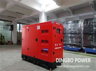 Dingbo Power Exported A 50KW Silent Type Diesel Generator to Peru