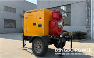 What Are Mobile Trailer Type Self-Priming Diesel-powered Water Pumps?