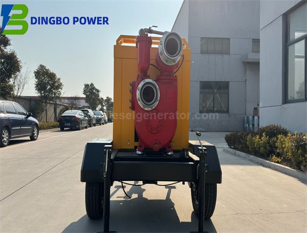 Trailer Mounted Self-Priming Diesel Water Pump | Dingbo