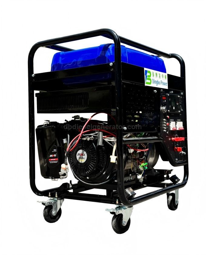 10KW Portable Gasoline Powered Inverter Generator, Dual Voltage