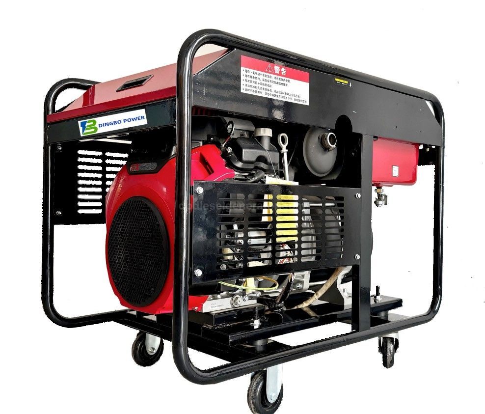 20KW Electric Start Portable Gasoline Generator, Twin-Cylinder Air-Cooled