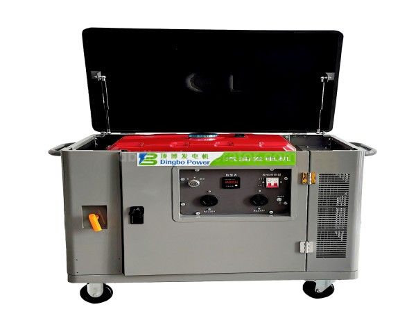 8KW Silent Gasoline Generator with Electric Start, Single Phase 1-Cylinder Air-Cooled