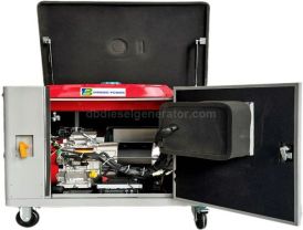 9KW Silent Single Phase Gasoline Generator with Electric Start