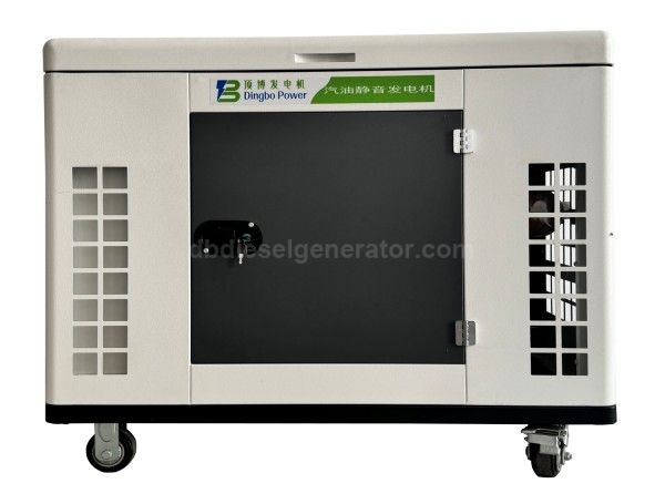 10KW Silent Twin-Cylinder Gasoline Generator with Electric Start