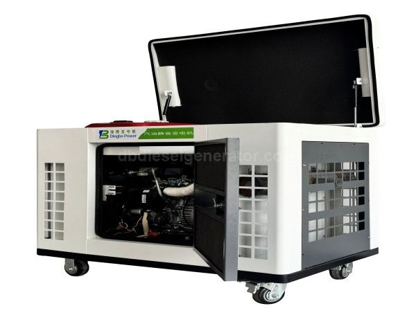 15KW Silent Twin-Cylinder Air-Cooled Gasoline Generator with Electric Start