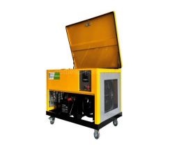 20KW Silent 4-Cylinder Portable Gasoline Generator with Electric Start