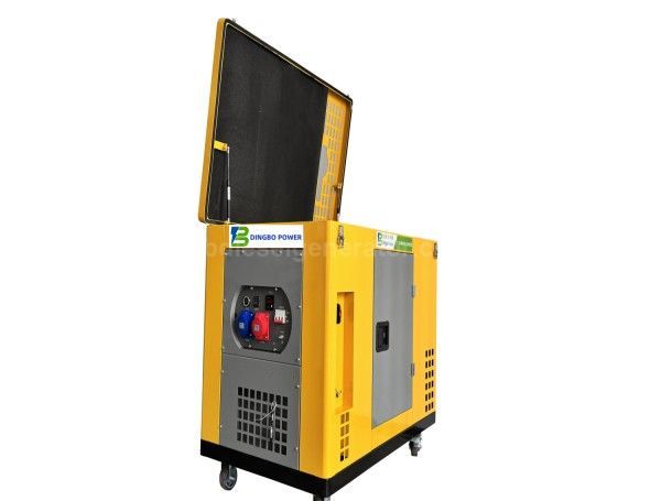 15kW Silent Air-Cooled Dual-Fuel Gasoline and Natural Gas Portable Generator