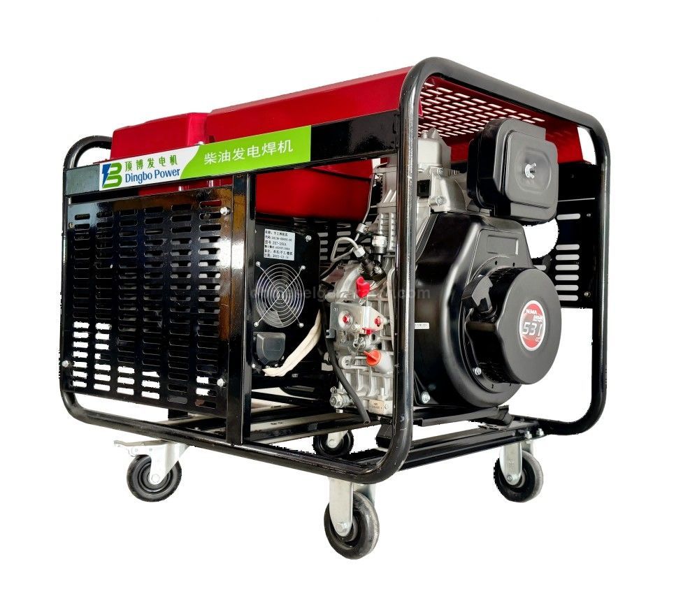 250A Portable Diesel Engine Driven Welding Generator