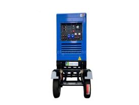 300A Mobile 4-Cylinder Diesel Engine Driven Welder Generator