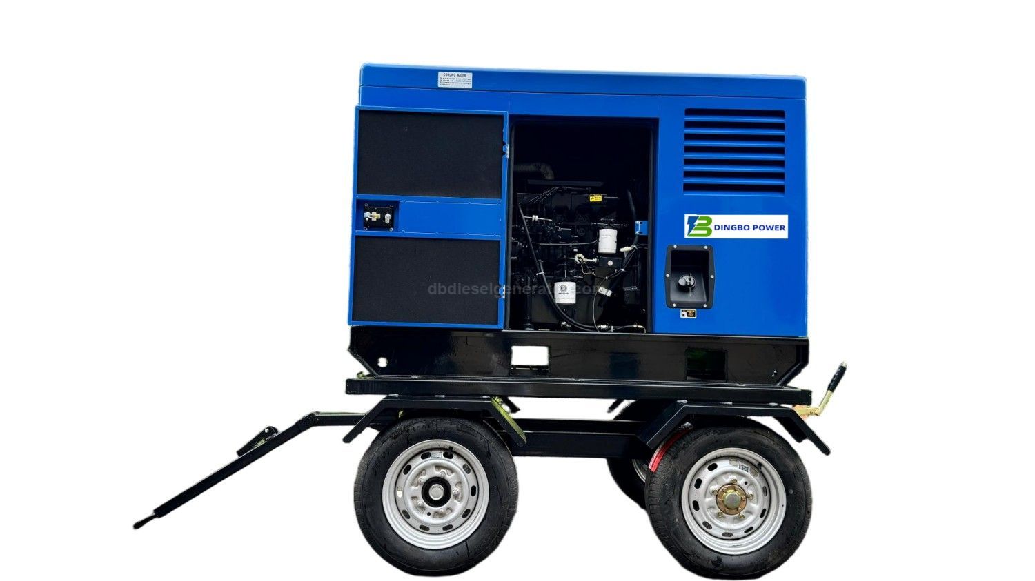 300A Mobile 4-Cylinder Diesel Engine Driven Welder Generator