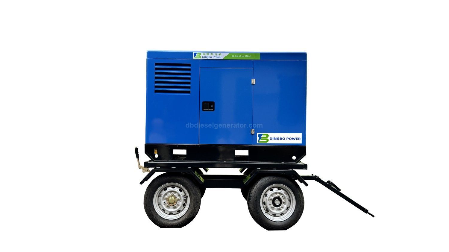 300A Mobile 4-Cylinder Diesel Engine Driven Welder Generator