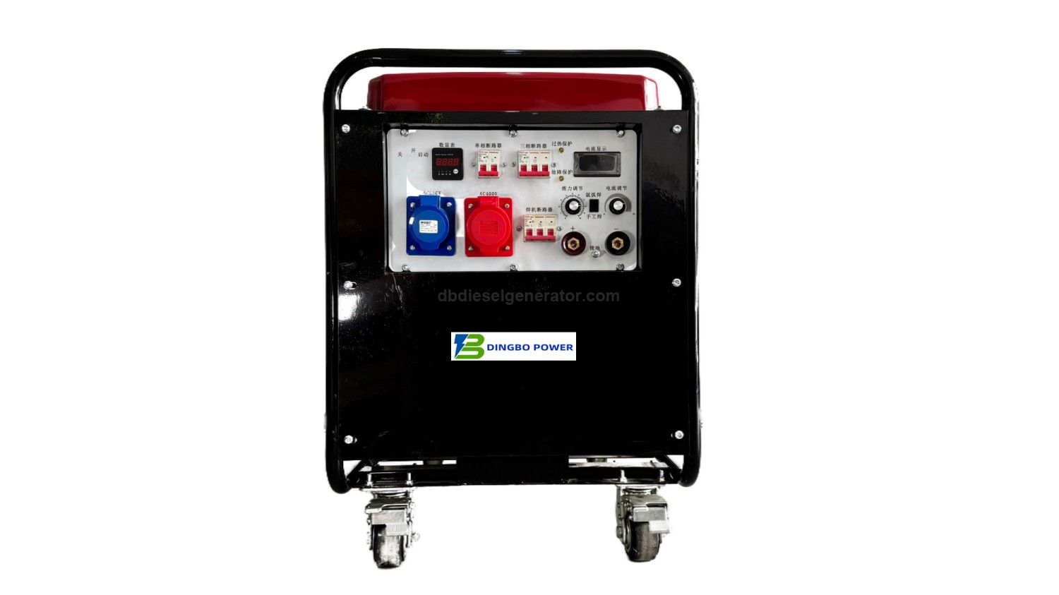 300A 2-Cylinder Gasoline Engine Driven Welding Generator