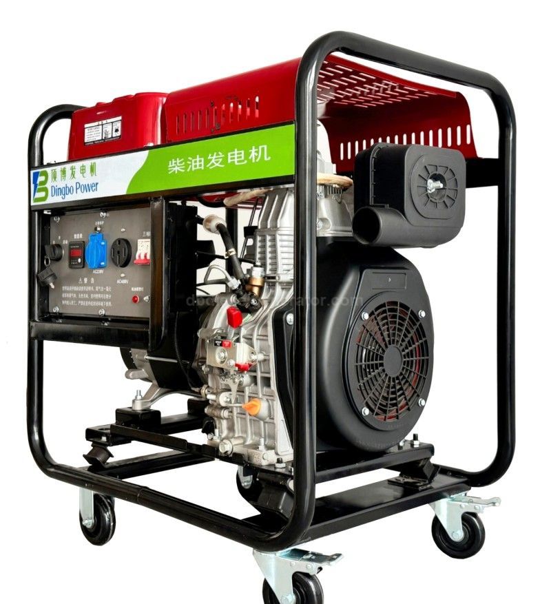 8KW Open Type Three Phase Diesel Generator with ATS