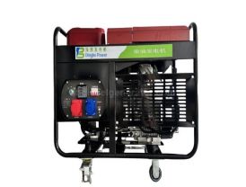 12KW  Portable Electric Start Diesel  Generator, 1-Phase/3-Phase