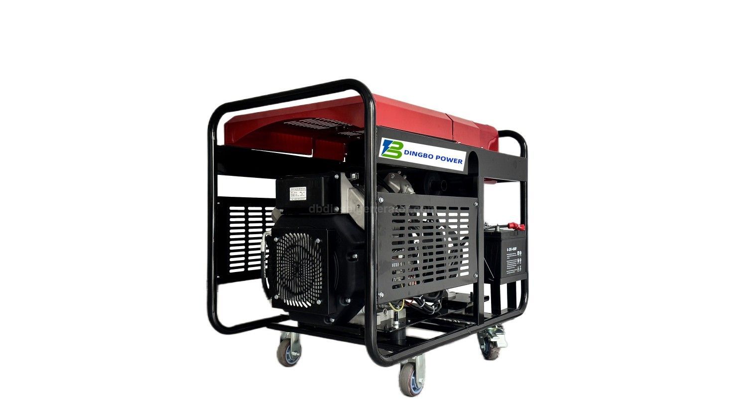 15KW 2-Cylinder Air-Cooled Portable Diesel  Generator, 1-Phase/3-Phase