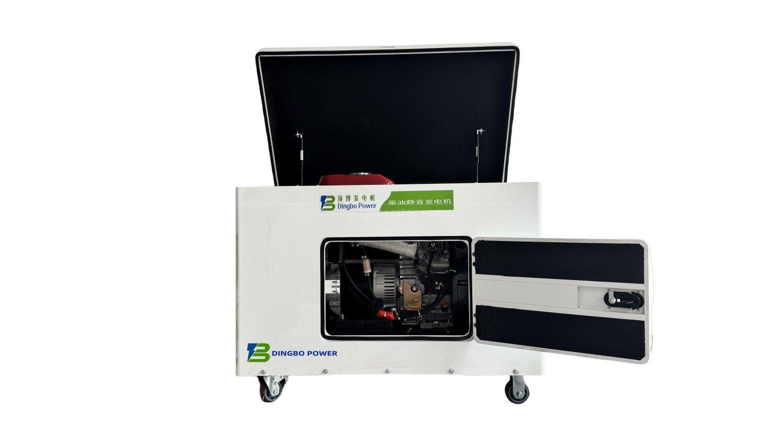 10KW Silent 2-Cylinder Air-Cooled Diesel Generator with Electric Start