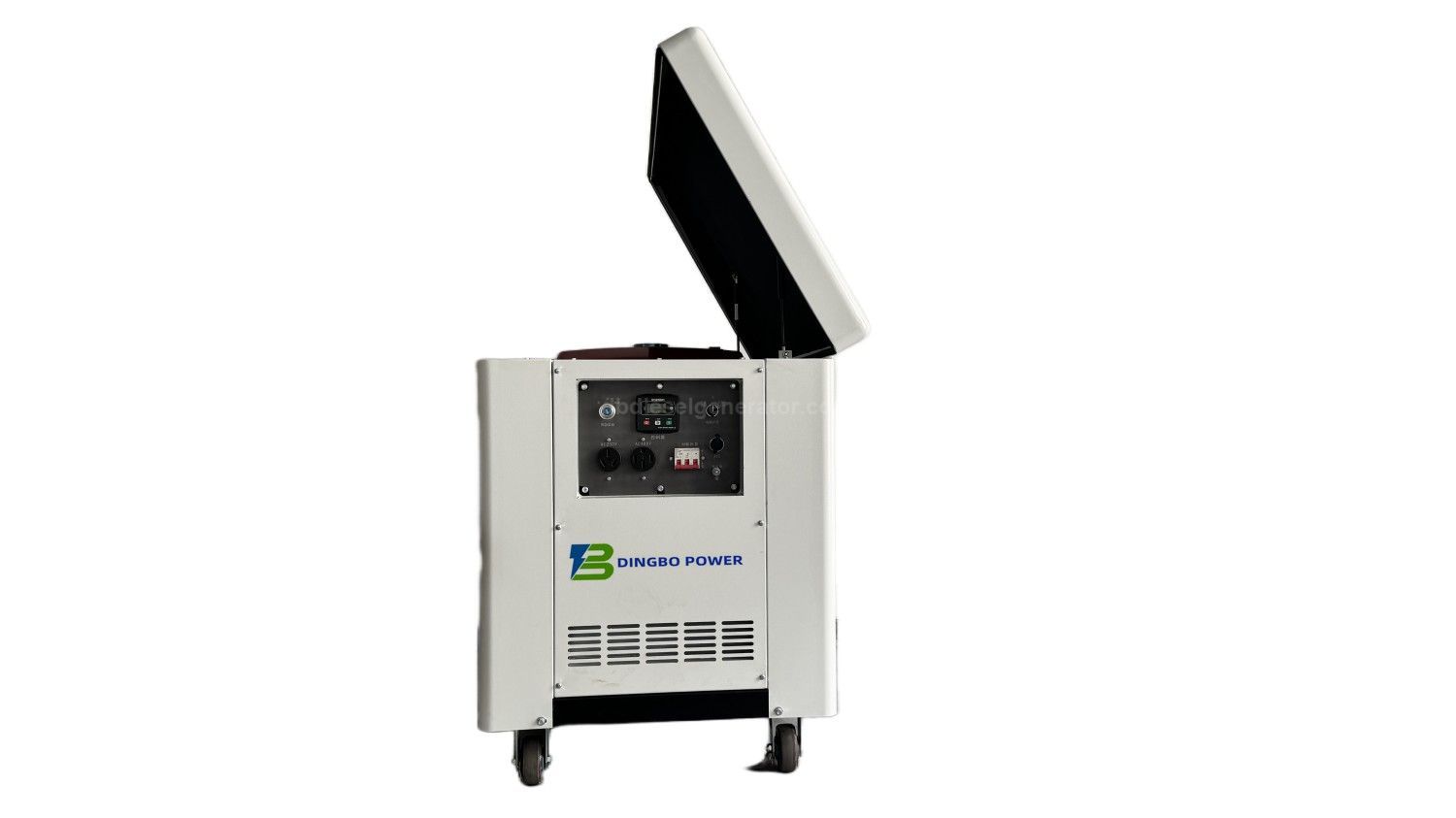 10KW Silent 2-Cylinder Air-Cooled Diesel Generator with Electric Start