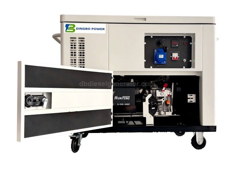 8KW Silent Single Phase Portable Diesel  Generator with Electric Start