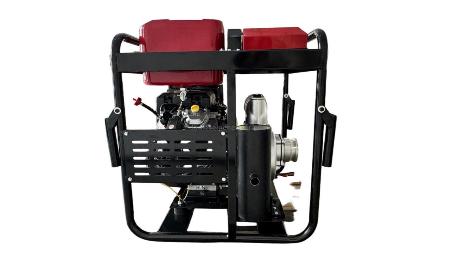 4-Inch 2-Cylinder Air-Cooled Portable Gasoline Powered Water Pump