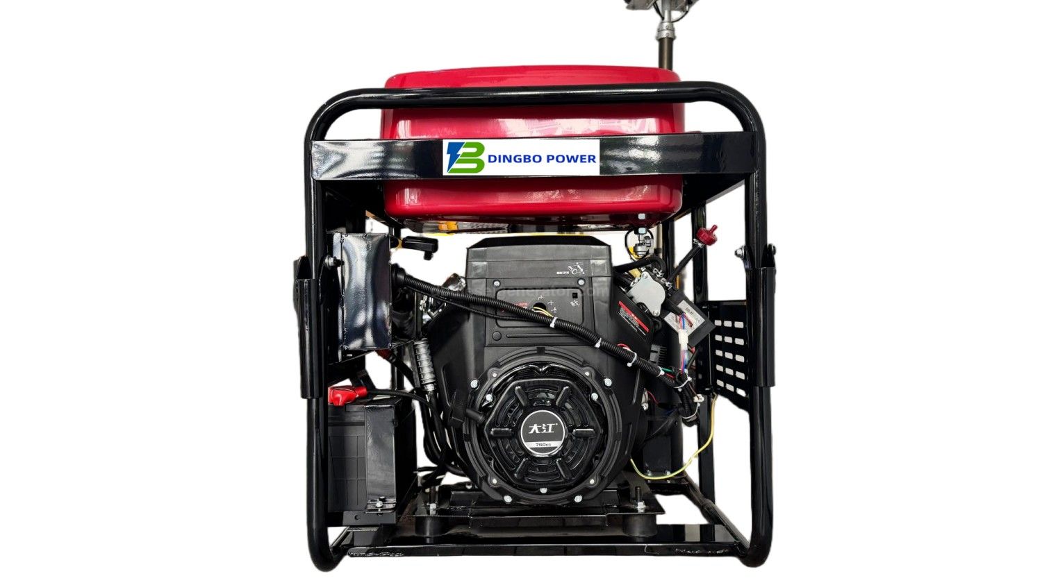 8-Inch Gasoline Engine Portable Water Pump, 4-Stroke 2-Cylinder
