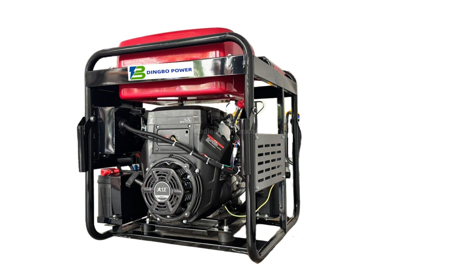 8-Inch Gasoline Engine Portable Water Pump, 4-Stroke 2-Cylinder