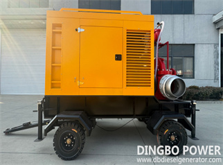 Dingbo Power Secured New Order from Chile for Mobile Diesel Water Pump