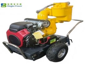 4 Inch Mobile Honda Gasoline Engine Driven Water Pump