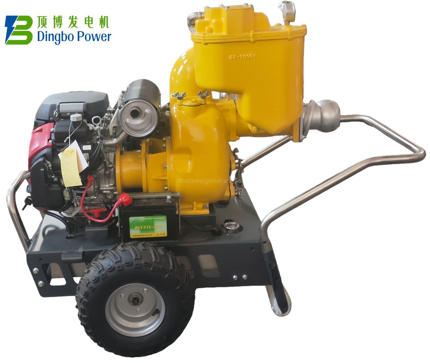 4 Inch Mobile Honda Gasoline Engine Driven Water Pump
