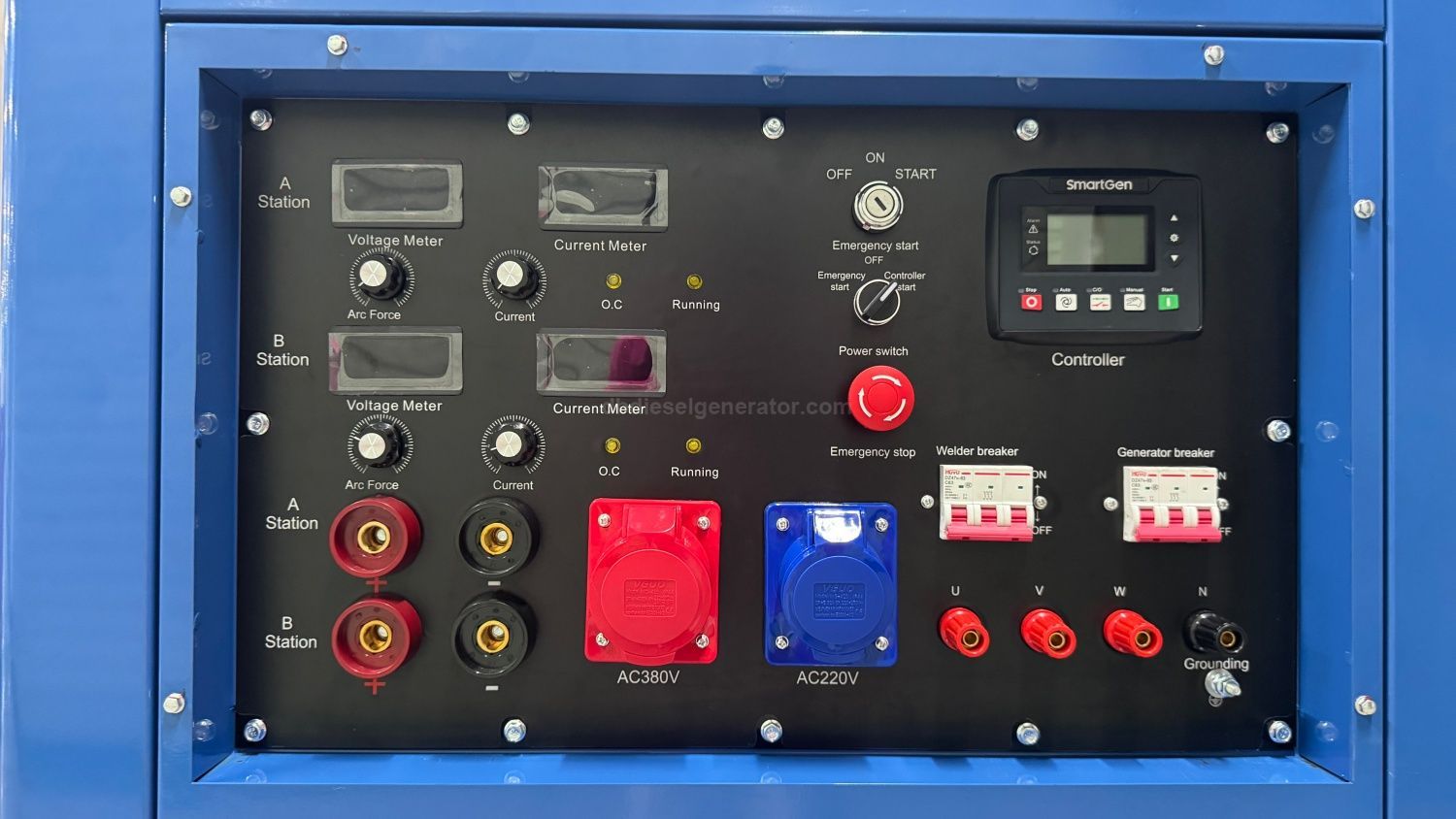 20kW 25kVA 400A Diesel Welding Generator