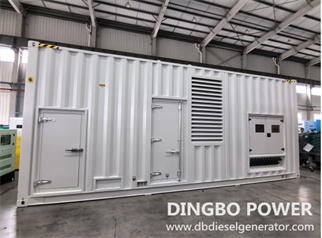1280kW Silent Containerized Generator Set Exported to Kazakhstan